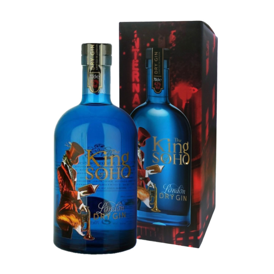 The King Of Soho London Dry Gin 70cl