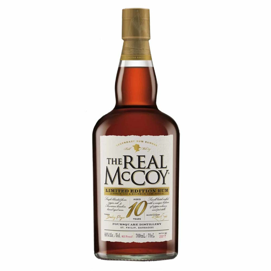 The Real McCoy 10 Year Virgin Oak Rum 70cl