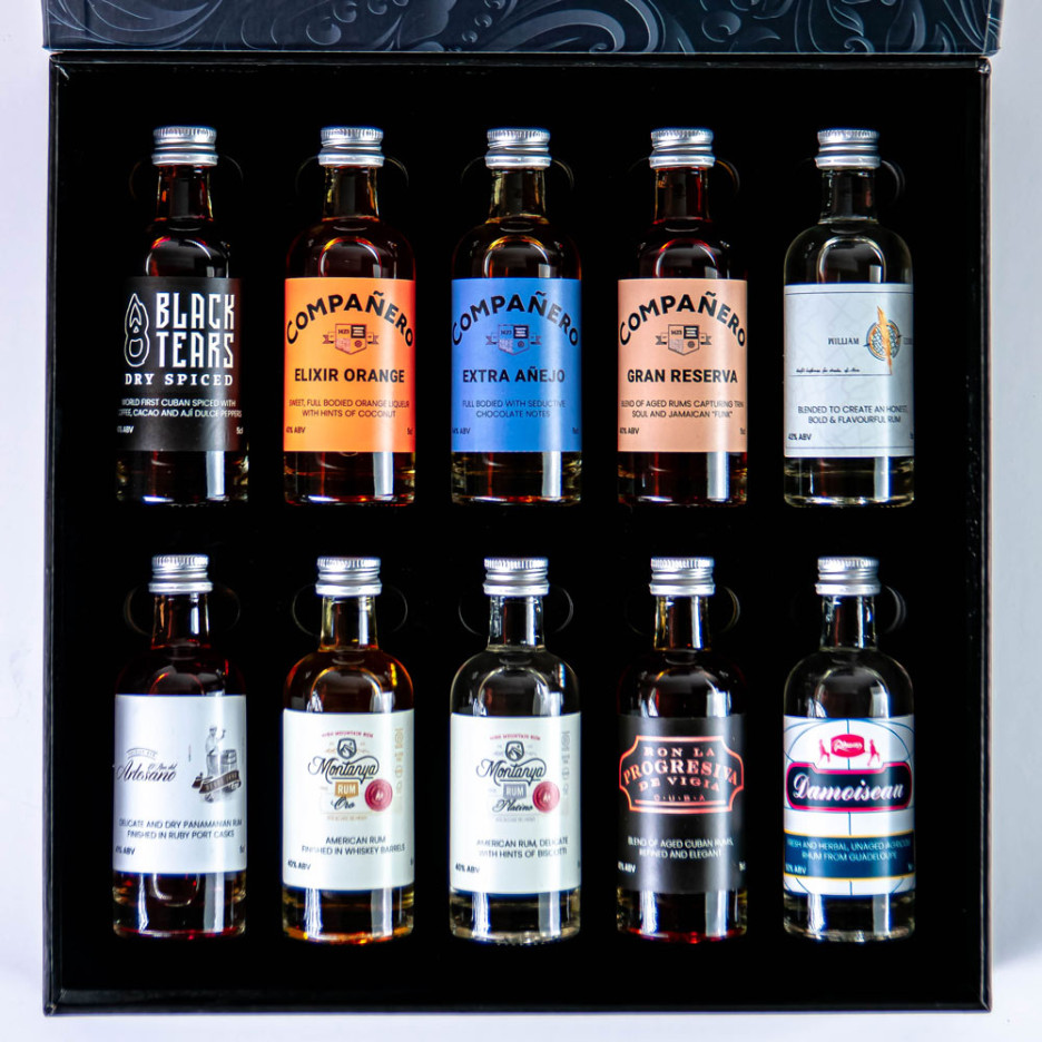 The Rum Discovery Box 10x 50ml