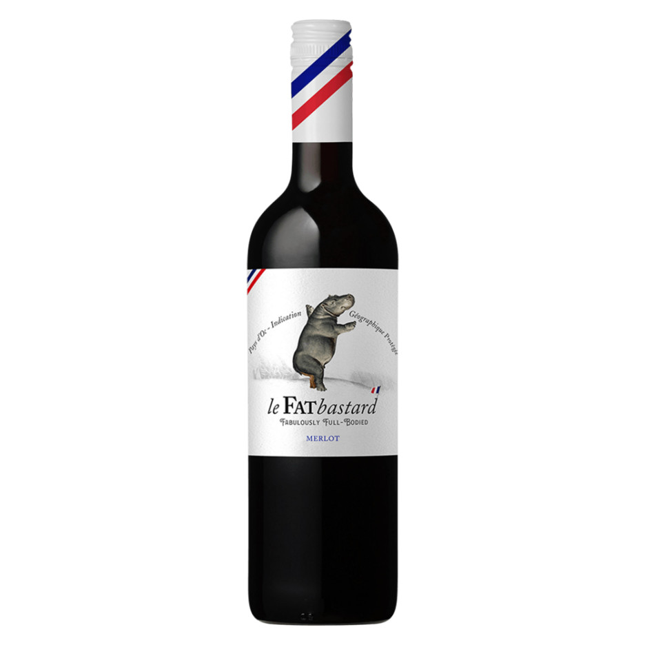 Thierry and Guy Fat Bastard Merlot Wine 75cl 