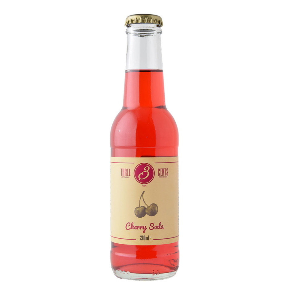 Three Cents Cherry Soda 200ml