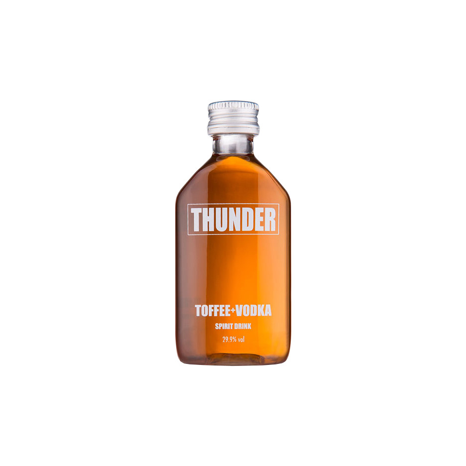 Thunder Toffee and Vodka Spirit Drink 5cl Miniature