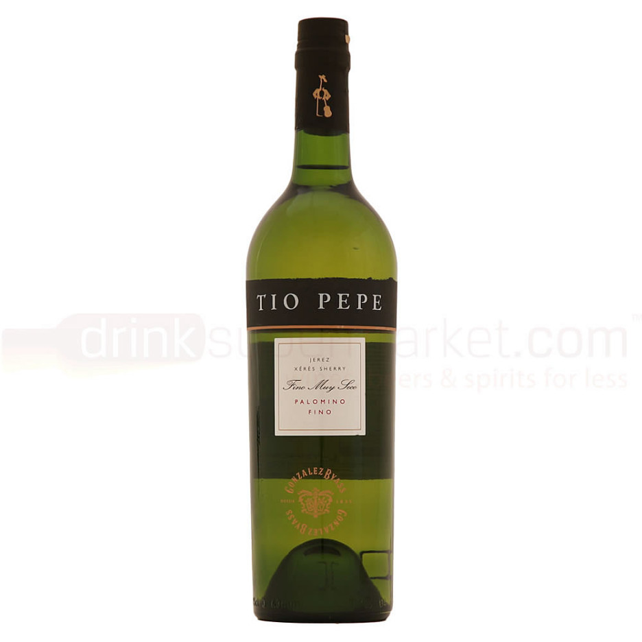 Tio Pepe Palomino Dry Fino Spanish Sherry 75cl 15% ABV 
