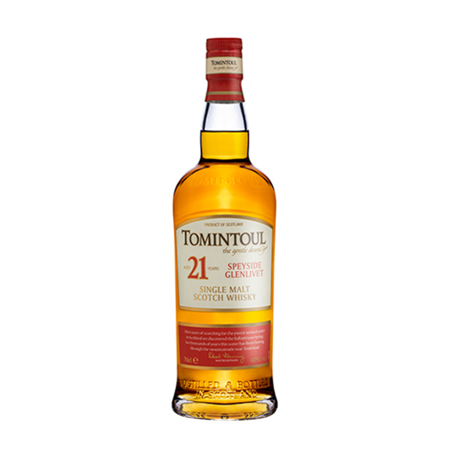 Tomintoul 21 Year Whisky 70cl