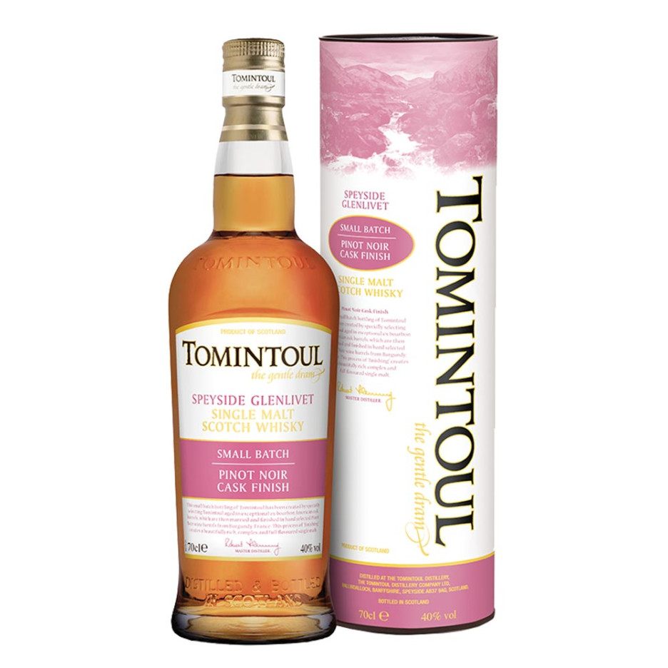 Tomintoul Pinot Noir Cask Finish Whisky 70cl