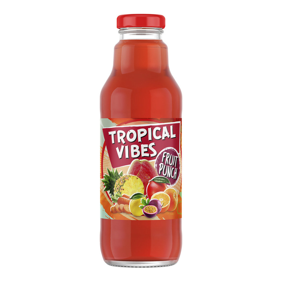 Tropical Vibes Fruit Punch 12x 532ml