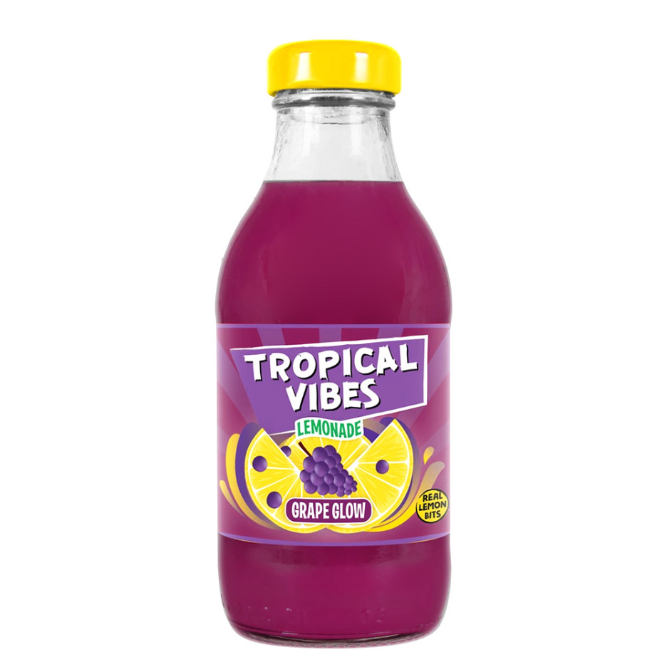 Tropical Vibes Grape Glow Lemonade 15x 300ml