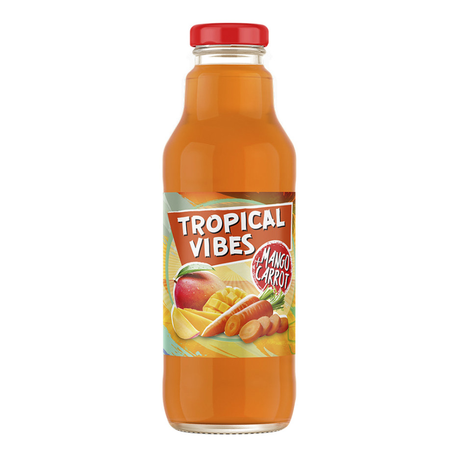 Tropical Vibes Mango & Carrot 12x 532ml