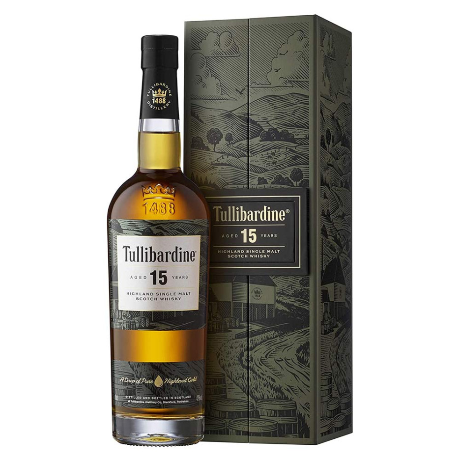 Tullibardine 15 Year Whisky 70cl