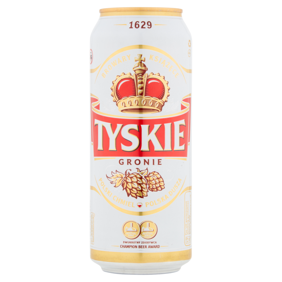 Tyskie Premium Lager 24x 500ml 