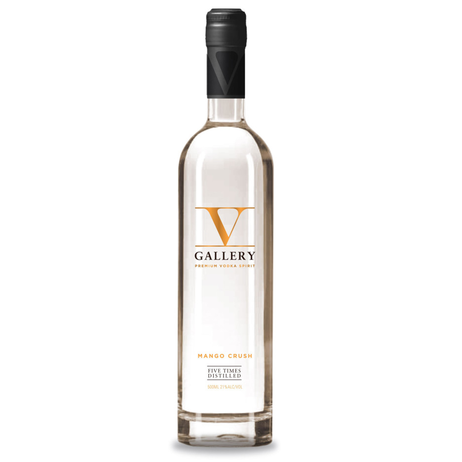 V Gallery Mango Crush Vodka Liqueur 50cl 22%