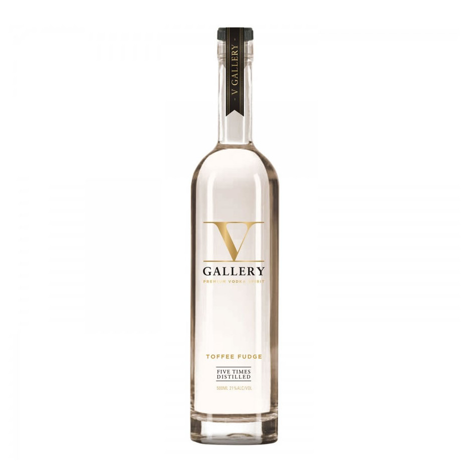 V Gallery Toffee Fudge Vodka Liqueur 50cl 22%