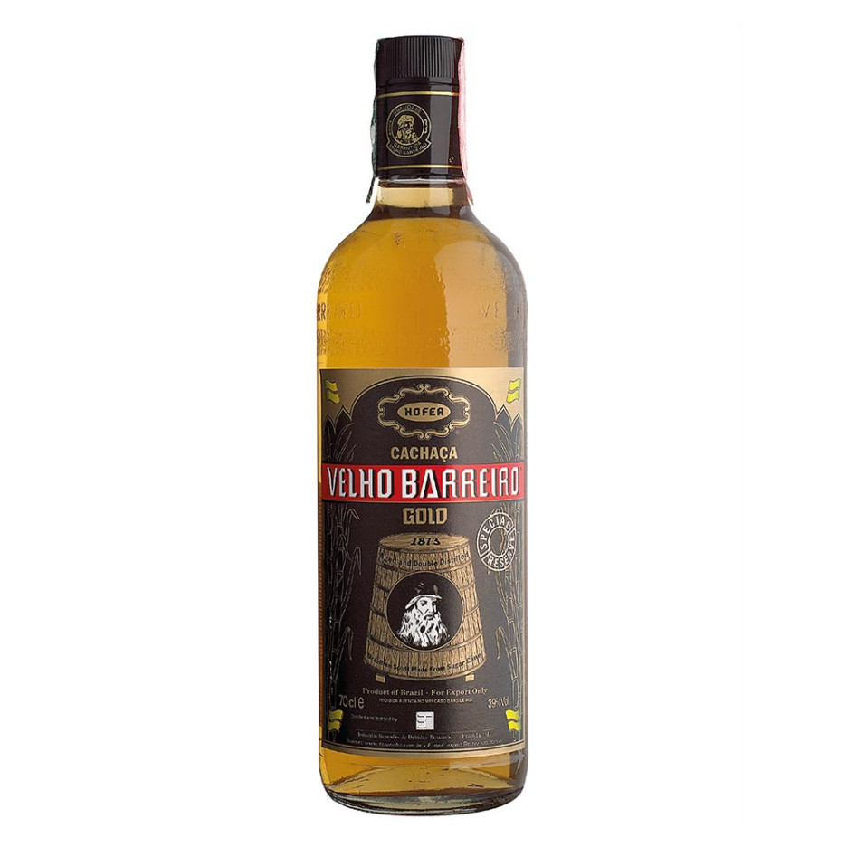 Velho Barreiro Gold Cachaca 70cl
