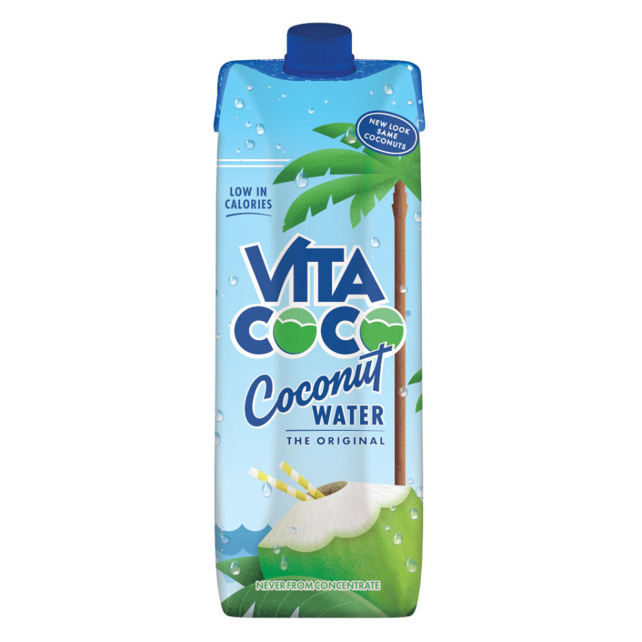 Vita Coco Natural Coconut Water 6x 1Ltr