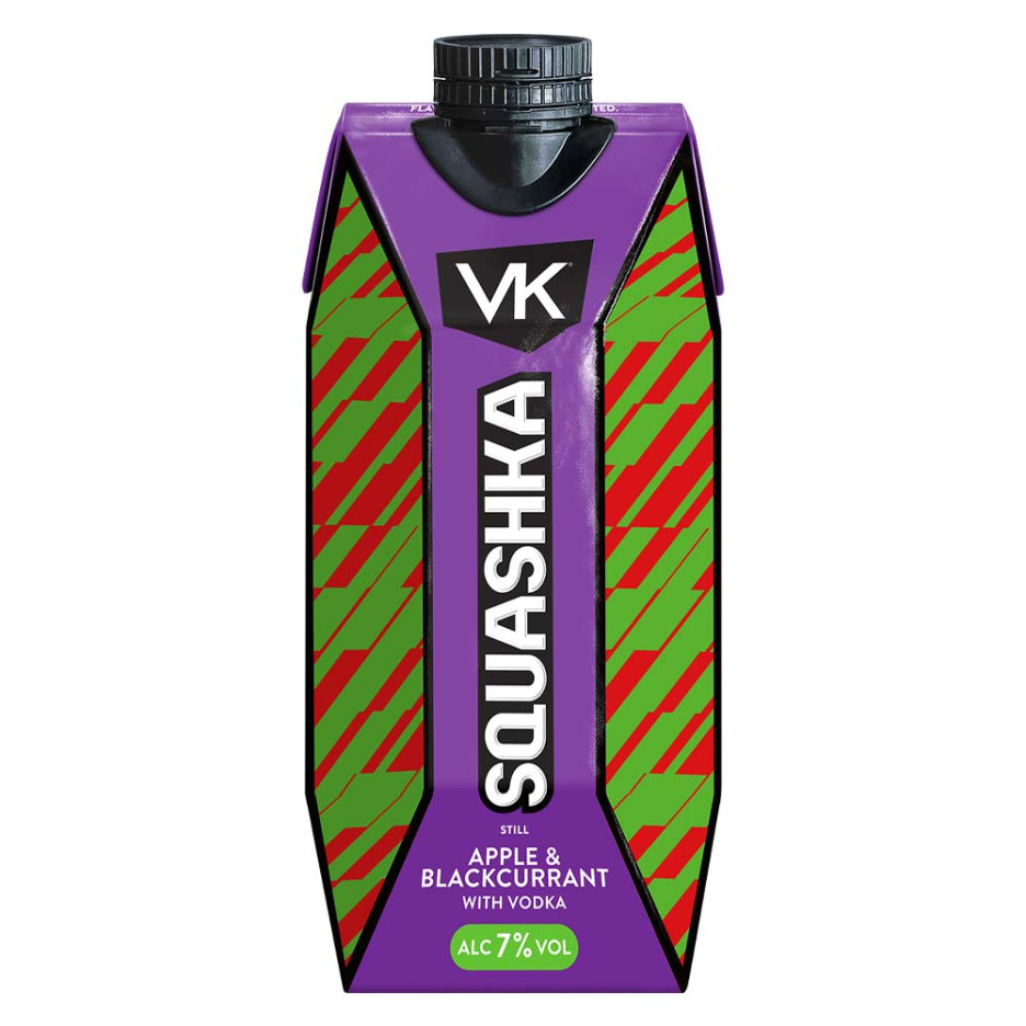 VK Squashka Apple & Blackcurrant Vodka Premix 500ml