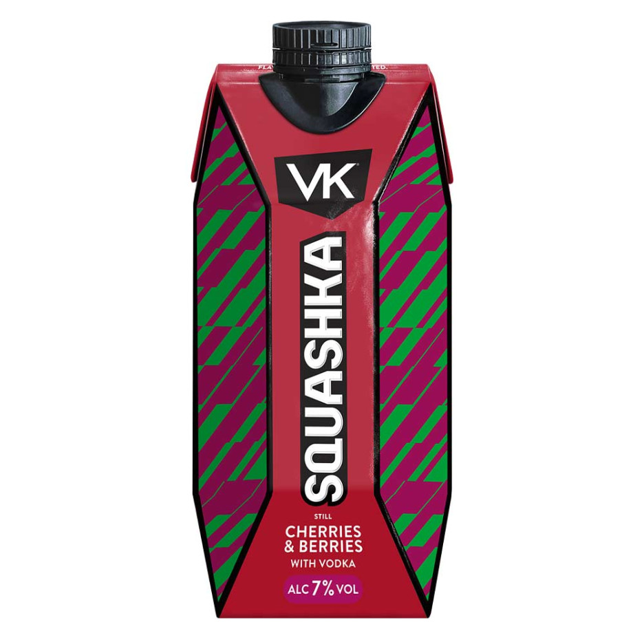 VK Squashka Cherries & Berries Vodka Premix 500ml