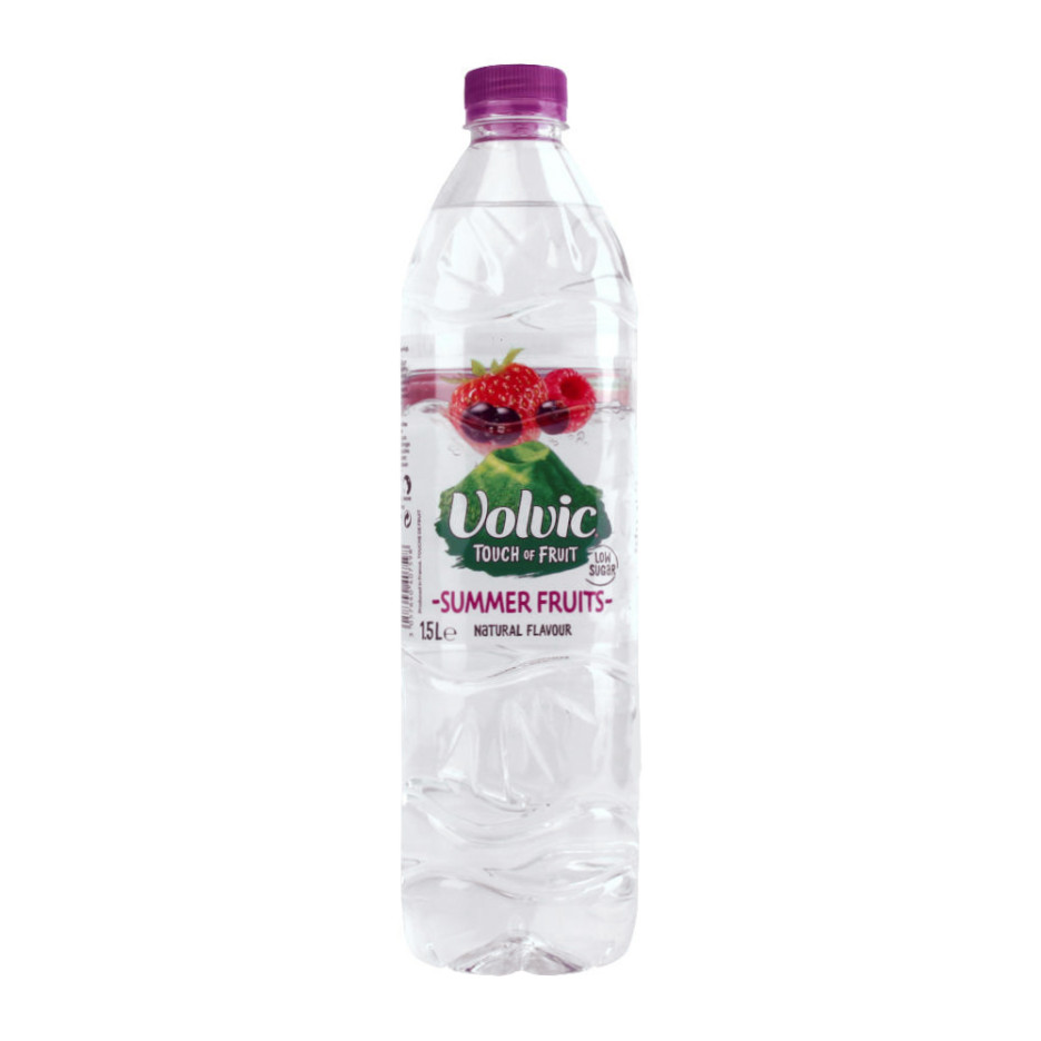 Volvic Touch Of Fruits Summer Fruits Low Sugar Still Water 6x 1.5Ltr