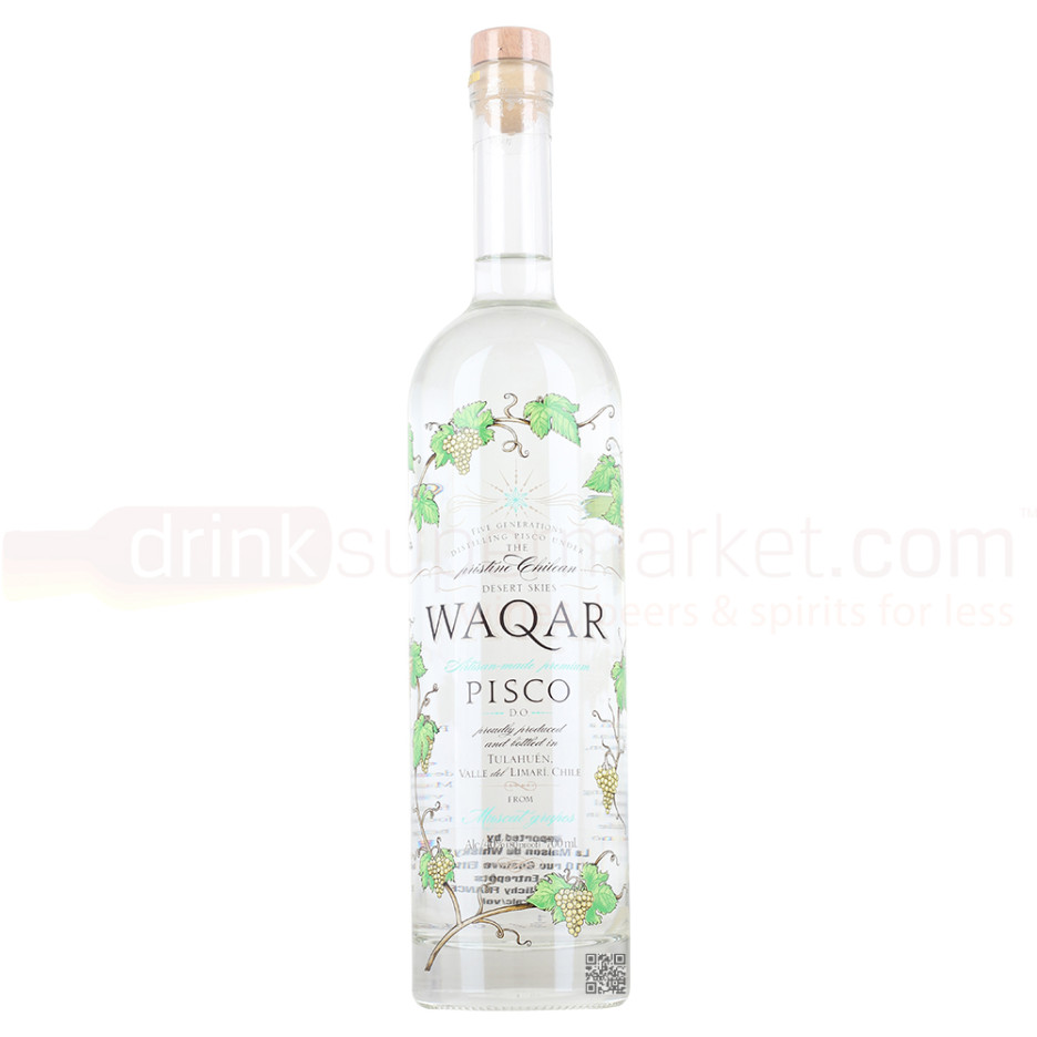 Waqar Pisco Chilean Pisco 70cl 40%