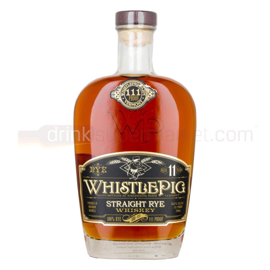 Whistle Pig Triple One 11 Years Old Rye Whiskey 75cl
