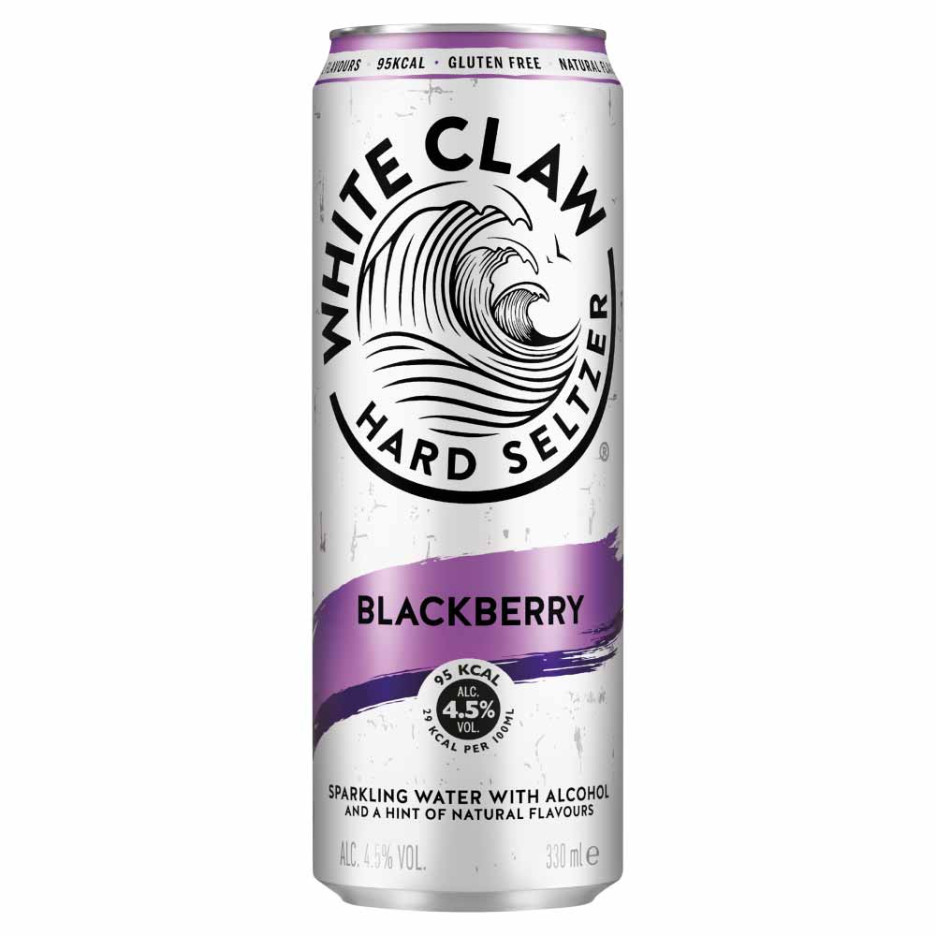 White Claw Blackberry Hard Seltzer 330ml