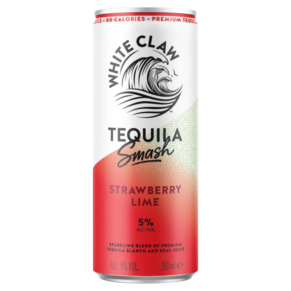 White Claw Strawberry & Lime Tequila Smash 250ml