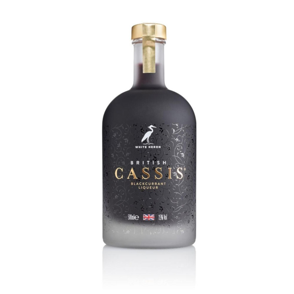White Heron British Cassis 50cl