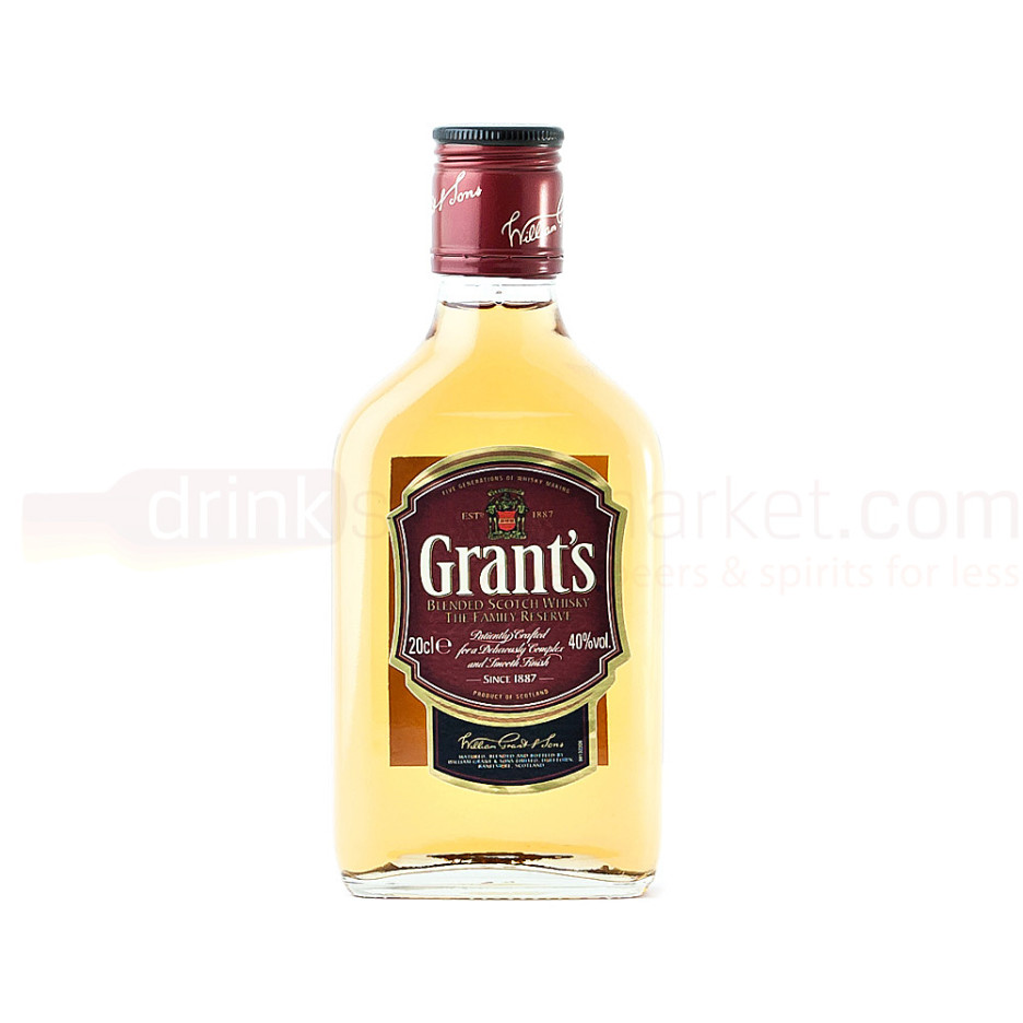 William Grants Family Reserve Blended Scotch Whisky 20cl 40% ABV