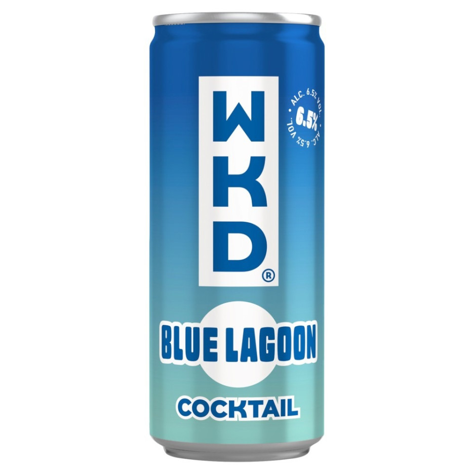 WKD Blue Lagoon Cocktail 330ml Can