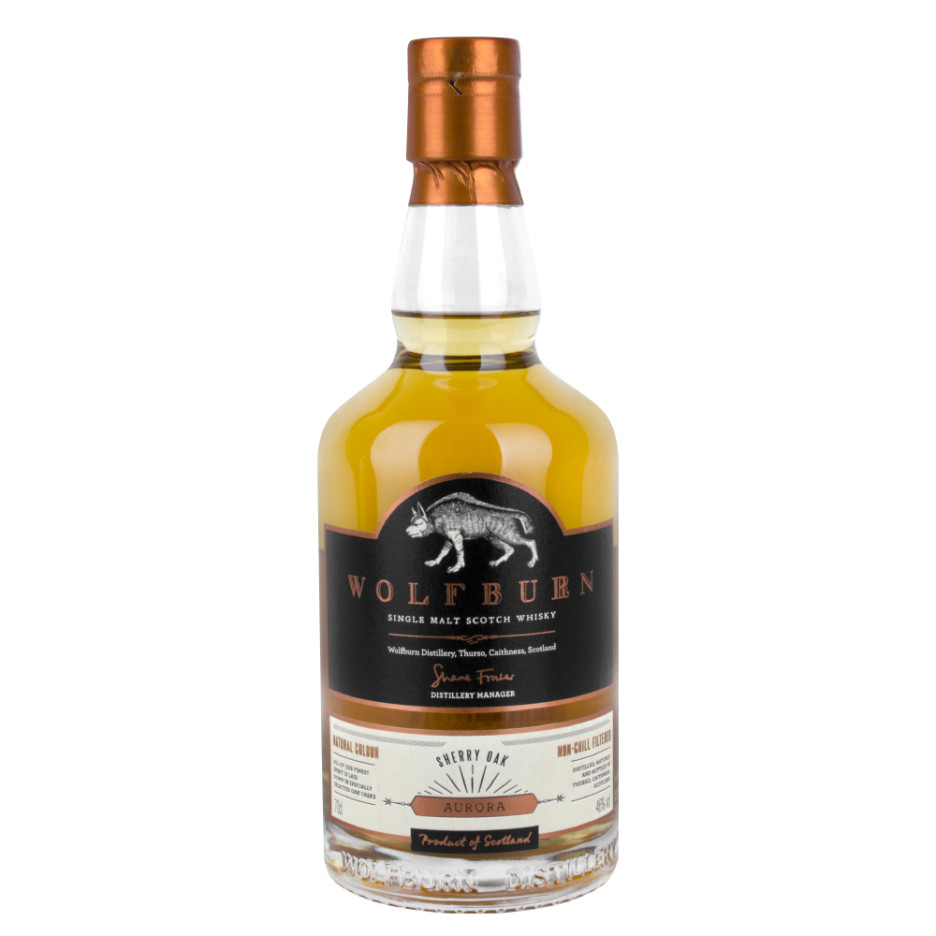 Wolfburn Aurora Single Malt Scotch Whisky 70cl