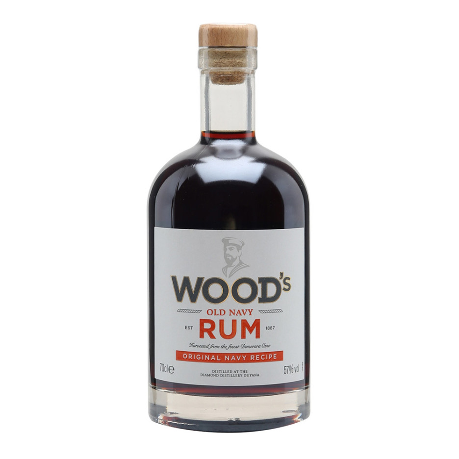 Woods 100 Old Navy Rum 70cl