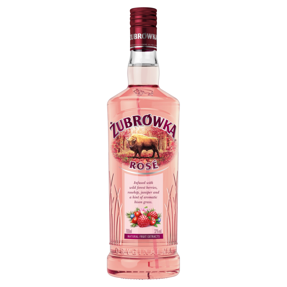 Zubrowka Rose Vodka 70cl
