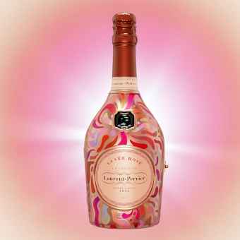 Champagne Laurent Perrier Cuvée Rosé 75cl Rose Petal Robe
