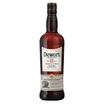 Dewars - 12 Year Aged - Blended Scotch Whisky - 70cl