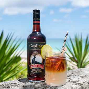 Goslings Black Seal Black Bermuda Rum 70cl 40% ABV