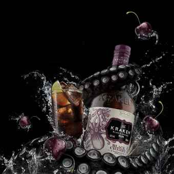 Kraken Black Spiced Rum Black Cherry & Madagascan Vanilla 70cl
