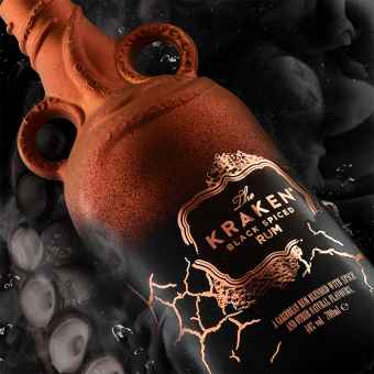Kraken Black Spiced Rum 70cl Copper Scar Limited Edition
