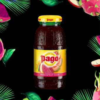 Pago Dragonfruit & Guava Juice 12x 200ml