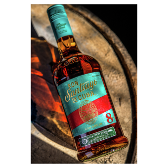 Ron Santiago de Cuba 8 Year Anejo Rum 70cl