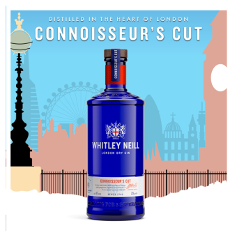 Whitley Neill Connoisseur's Cut Gin 70cl