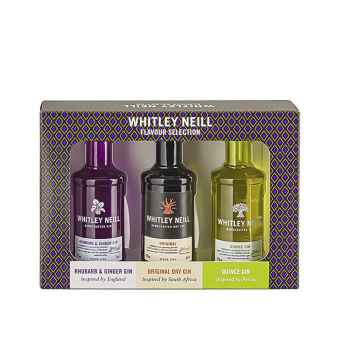 Whitley Neill Gin 3x 5cl Miniature Pack
