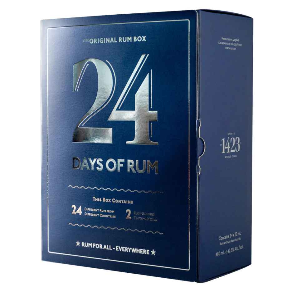 24 Days Of Rum Advent Calendar 24x 20ml 2023 Edition