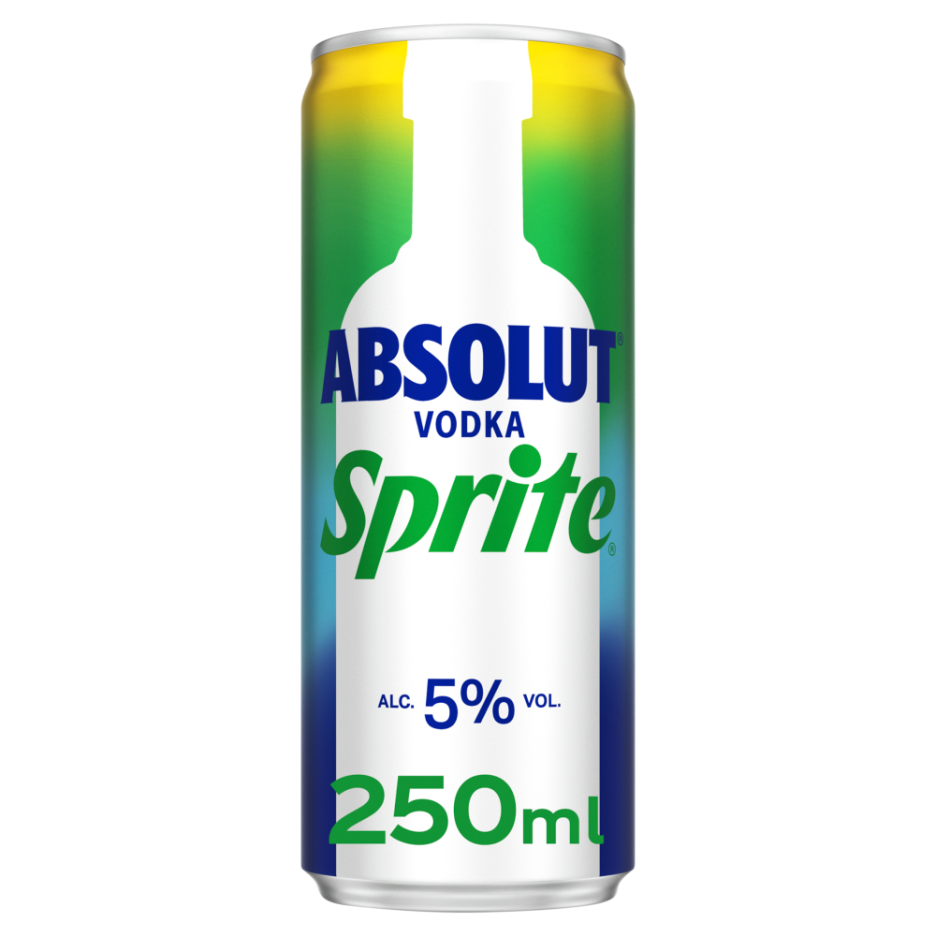 Absolut Vodka & Sprite Premix 250ml