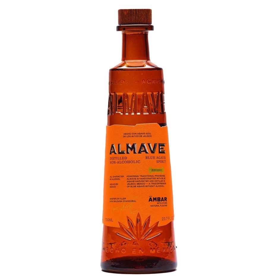 Almave Ambar Non-Alcoholic Blue Agave Spirit 70cl