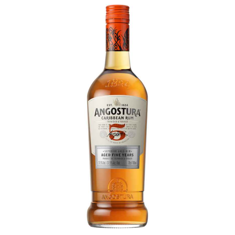 Angostura 5 yo Trinidad & Tobago Blended Dark Rum 70cl