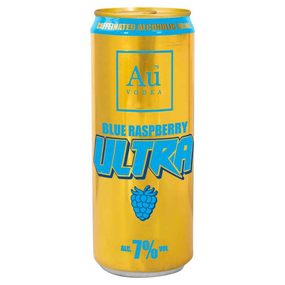 Au Vodka Blue Raspberry Ultra 500ml
