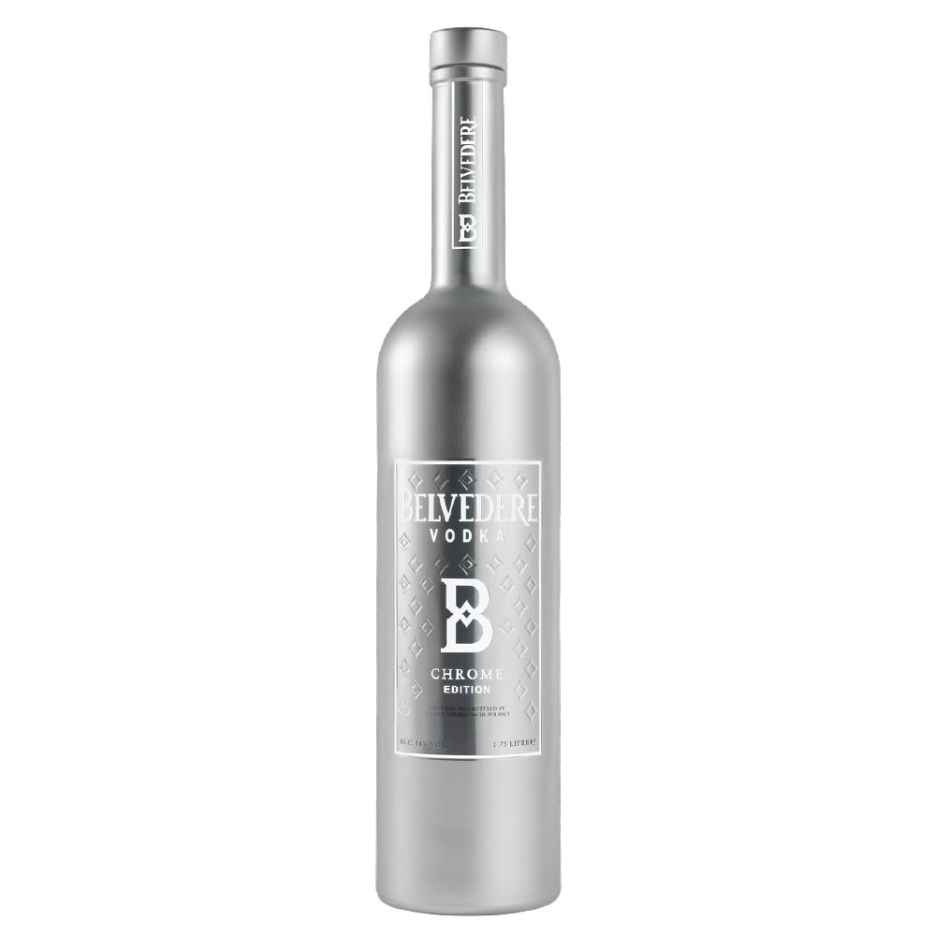 Belvedere Chrome Edition Vodka 1.75Ltr Magnum Plus