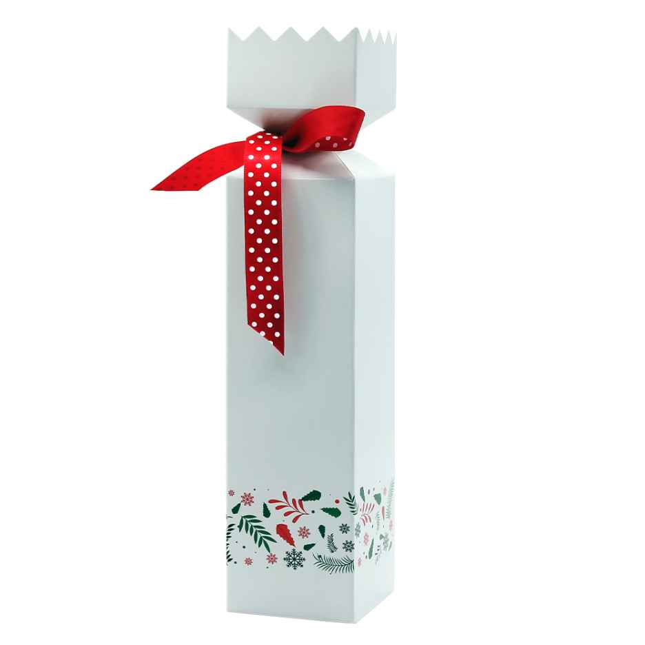 Cracker Mini Champagne Box Festive Design