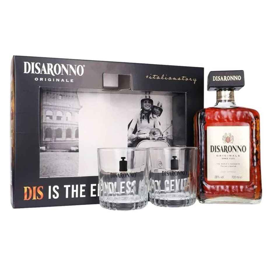 Disaronno Liqueur 70cl Gift Pack