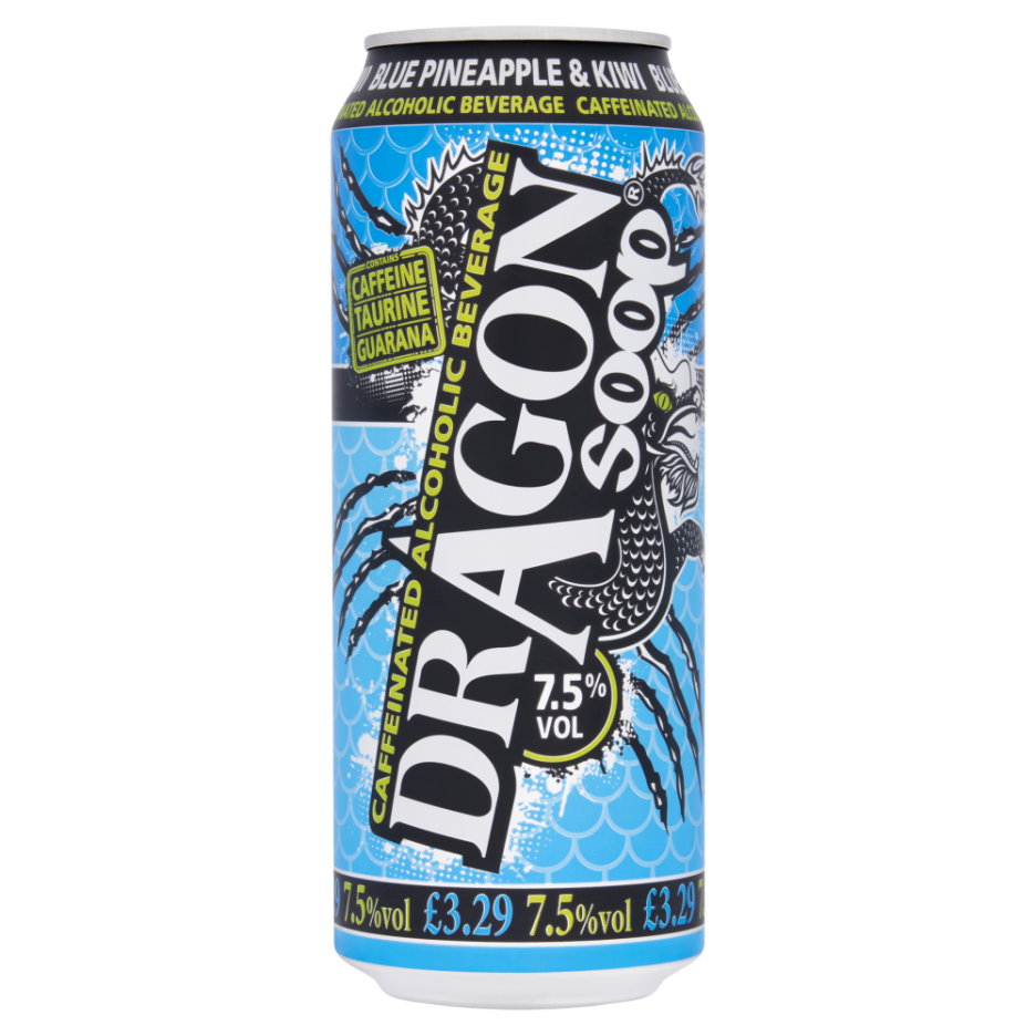 Dragon Soop Blue Pineapple & Kiwi 500ml