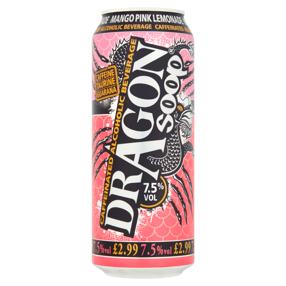 Dragon Soop Mango Pink Lemonade 500ml